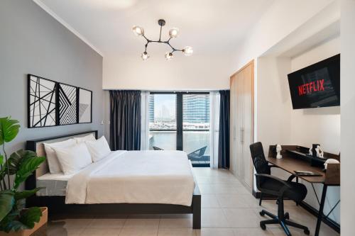 Furnished Studio For Rent In Goldcrest Views, Jlt, Dubai (foto 3)