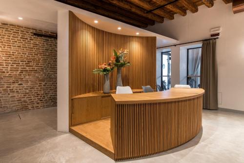 大堂, Hotel Ristorante Magia del Brenta in 斯特羅