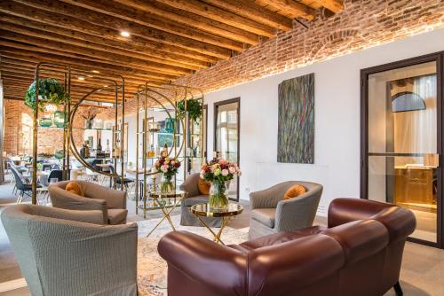 大堂, Hotel Ristorante Magia del Brenta in 斯特羅