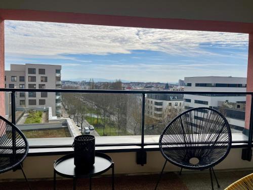 Appart Standing Balcon 6 Pers Parking Privé Tram, Estrasburgo (foto 8)