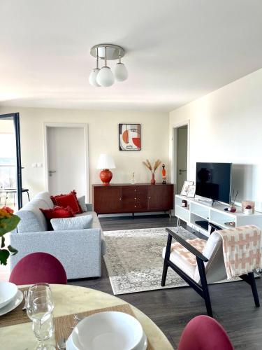 Appart Standing Balcon 6 Pers Parking Privé Tram, Estrasburgo (foto 7)