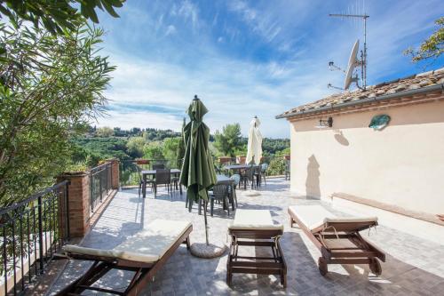 Balkons/terase, Garden Relais Le Fontanelle in Montescudaio