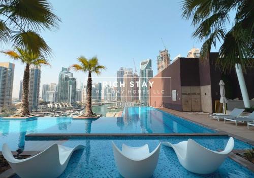 Phenomenal 1BR in Marina Gate 2,Full Marina View, Dubai