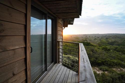 陽台/露台, Driftwoods- Eco Beach Bush Retreat in 傑佛瑞斯灣