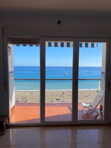 Apartamento con terraza vista al mar Malagueta, Malaga