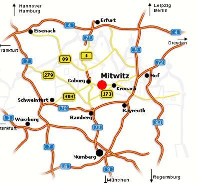 Accommodation in Upper Franconia