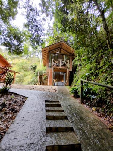 Viesnīcas āriene, Suíte de Vidro com Cachoeira no Quintal (Suite de Vidro com Cachoeira no Quintal) in São Pedro De Alcântara