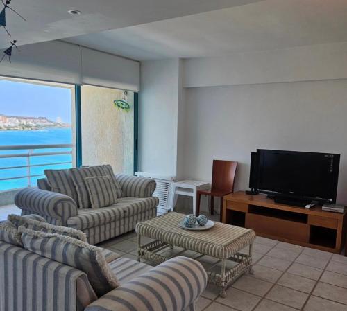 Hermoso apartamento vista al mar con balcon in 팜파타르