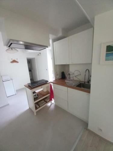 Cocina, Beau studio dans un cadre exceptionnel de verdure in Maisons-Laffitte