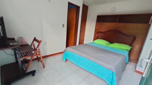 1 double bed