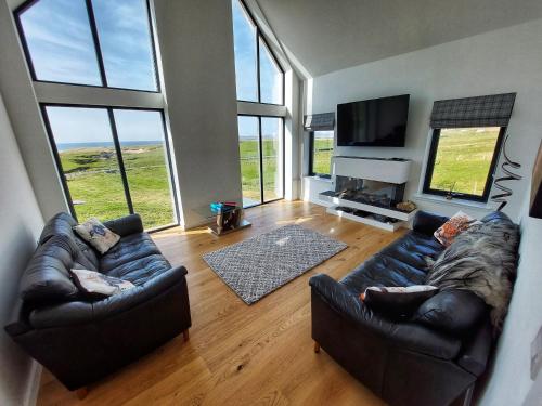 A szálláshely kívülről, One Sea in Leverburgh