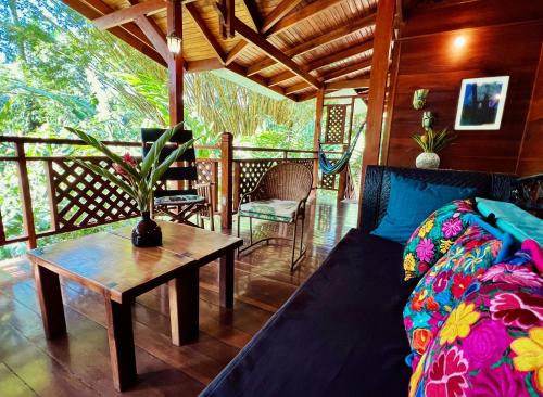 View, Geckoes Lodge in Puerto Viejo de Talamanca