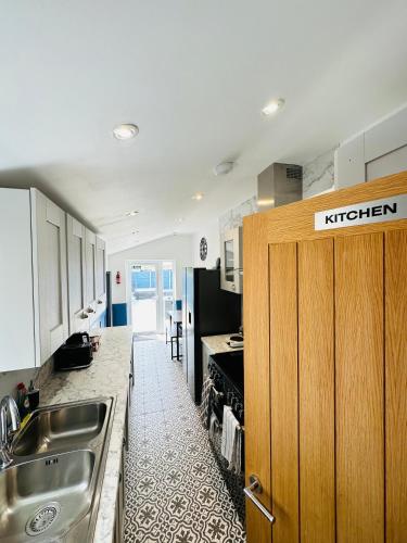 Konyha, Sun Guest House Cambridge in Arbury