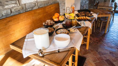 Ēdiens un dzērieni, Le Spine B&B sulla Via Francigena in Berceto
