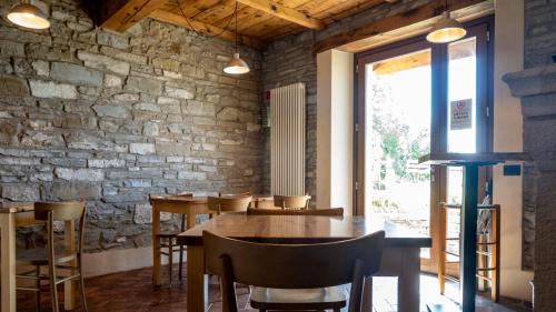 Krogs/atpūtas telpa, Le Spine B&B sulla Via Francigena in Berceto