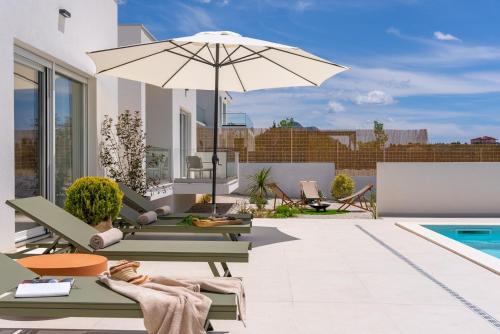 Stylish villa Tenera with private pool, 3 bedrooms