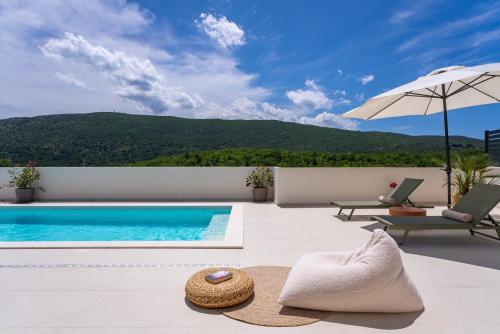 Stylish villa Tenera with private pool, 3 bedrooms
