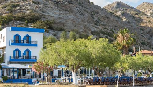 Restaurant, Minoa sea rooms in Arkalochori