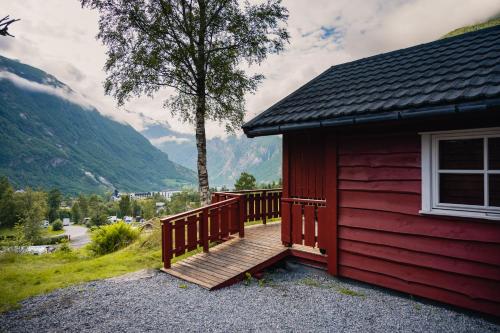 ระเบียง/ชานเรือน, Vinje Camping in เกแรงเกอร์