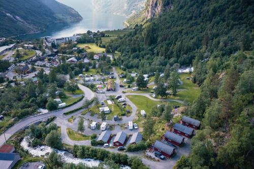 ทัศนียภาพภายนอกโรงแรม, Vinje Camping in เกแรงเกอร์