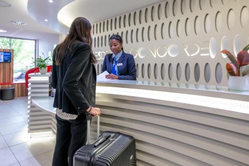 大堂, 內梅阿阿帕特門特霍特爾圖盧茲加爾馬塔比奧 (Nemea Appart Hotel Toulouse Gare Matabiau) in 土魯斯