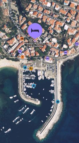 外部景觀, Harbor Rooms - Cala Gonone in 多爾加利