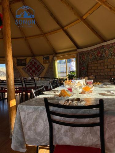 Iekārtas, Yurt camp Sonun in Bulan Sogottuu