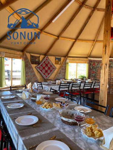 Iekārtas, Yurt camp Sonun in Bulan Sogottuu
