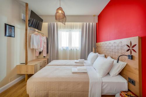 1 double bed