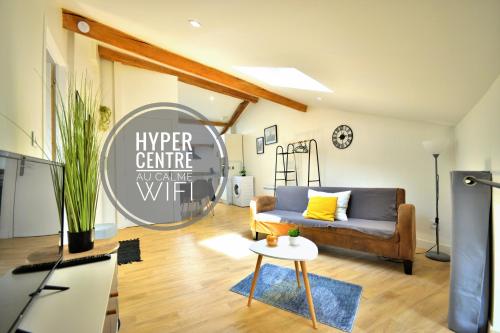 Le Wlérick 7- Hyper centre - Au calme -Wifi - Location saisonnière - Mont-de-Marsan