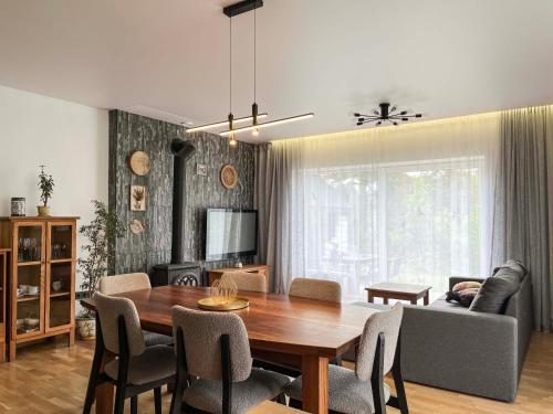 sala de TV, Calm garden Suite near Green Lakes in Antakalnis