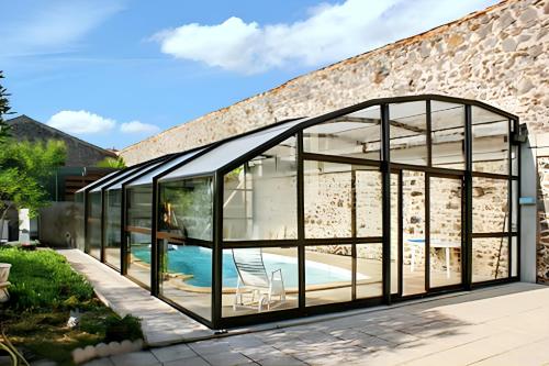Appartement d'une chambre avec piscine partagee jardin clos et wifi a Marseillan a 6 km de la plage