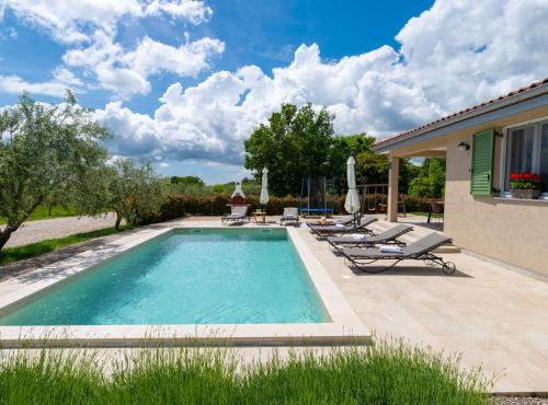 Úszómedence, Holiday Home Olea in Breg