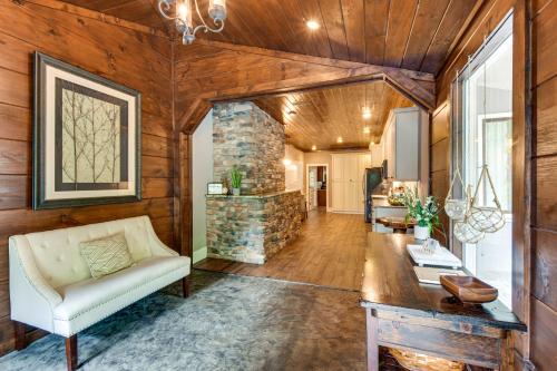 Hot Tub, Dock, Lakefront Luxe Six Mile Retreat in Brevard