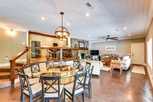 Hot Tub, Dock, Lakefront Luxe Six Mile Retreat in Brevard