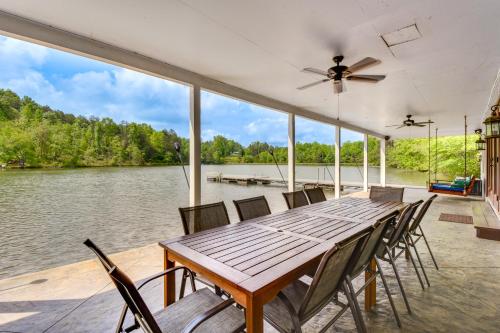 Hot Tub, Dock, Lakefront Luxe Six Mile Retreat in Brevard