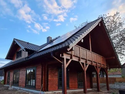 Blockhaus an der Dahme , Ferienhaus in Halbe, Deutschland