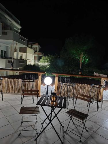 Altan/terrasse, Prince Apartments in Limnos