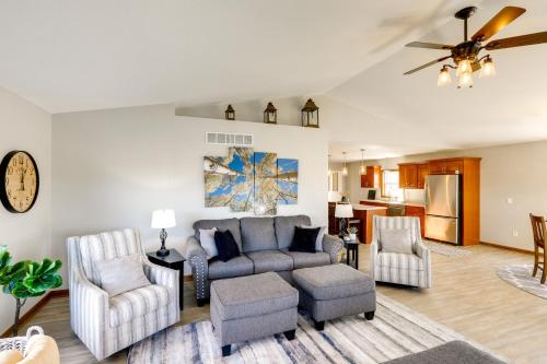 Charming Stanwood Home on Muskegon River! in Big Rapids, USA