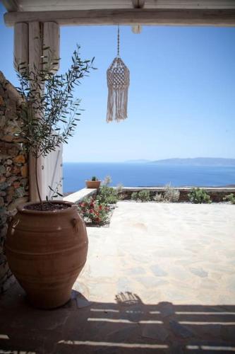 Villa with infinity pool and exceptional sea view, Kitnos (zdjęcie 7)