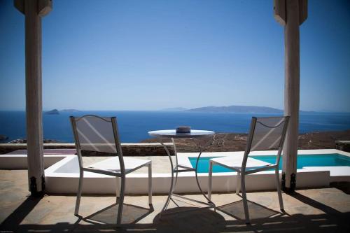 Villa with infinity pool and exceptional sea view, Kitnos (zdjęcie 8)
