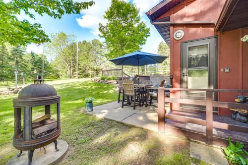 Waterfront Cameron Retreat with Grill and Fire Pit!