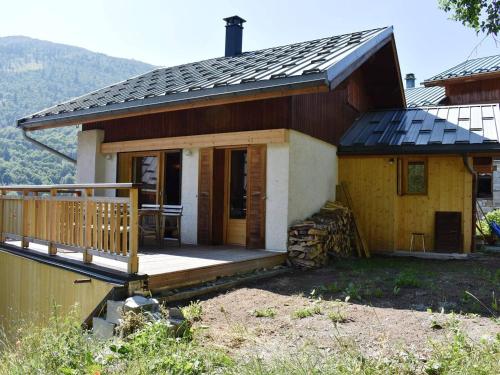 Chalet 5 pièces pour 12 pers. avec cheminée et animaux acceptés - FR-1-180-616 (Chalet 5 pieces pour 12 pers. avec cheminee et animaux acceptes - FR-1-180-616) in ลา กิตตาซ