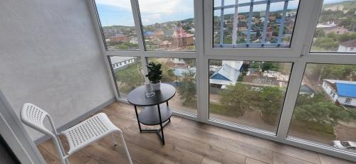Aussicht, Комфортабельные апартаменты с панорамным видом! in Kokshetau