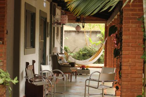 Erkély/terasz, Chacara Ando Bed And Breakfast in Aguas de Santa Barbara (Sao Paulo)