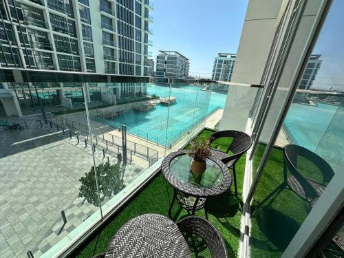 Spacious 1bedroom W Lagoon In Al Maktoum City, Dubái (foto 6)
