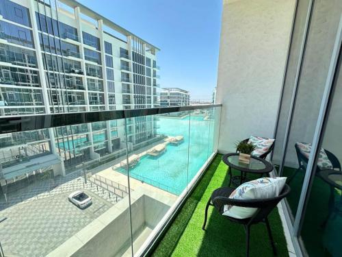 Fully Furnished 1br W Relaxing Lagoon View, Dubaï (photo 2)