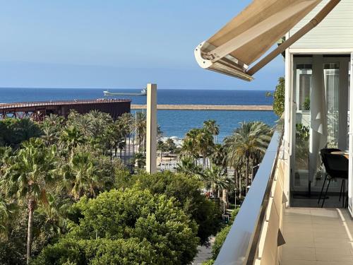 شرفة/ تراس, The Penthouse in Poligono de San Isidro