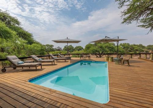Piscina, Mogotlho Safari Lodge in Mababe