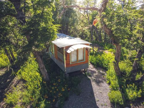 Casa Calvé tiny house en el bosque Vista a la montaña temporada Chapelco